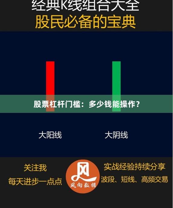 股票杠杆门槛：多少钱能操作？